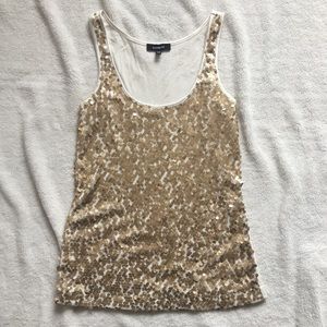 Express XXS Sequined Top